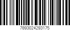 Código de barras (EAN, GTIN, SKU, ISBN): '7893024293175'