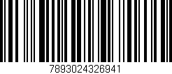 Código de barras (EAN, GTIN, SKU, ISBN): '7893024326941'