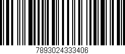 Código de barras (EAN, GTIN, SKU, ISBN): '7893024333406'
