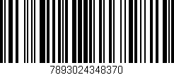 Código de barras (EAN, GTIN, SKU, ISBN): '7893024348370'
