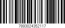 Código de barras (EAN, GTIN, SKU, ISBN): '7893024352117'