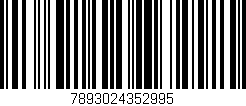 Código de barras (EAN, GTIN, SKU, ISBN): '7893024352995'