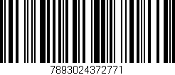 Código de barras (EAN, GTIN, SKU, ISBN): '7893024372771'