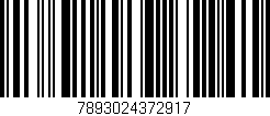 Código de barras (EAN, GTIN, SKU, ISBN): '7893024372917'