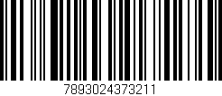 Código de barras (EAN, GTIN, SKU, ISBN): '7893024373211'