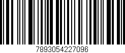 Código de barras (EAN, GTIN, SKU, ISBN): '7893054227096'