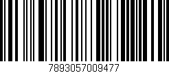 Código de barras (EAN, GTIN, SKU, ISBN): '7893057009477'