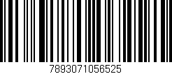 Código de barras (EAN, GTIN, SKU, ISBN): '7893071056525'