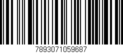 Código de barras (EAN, GTIN, SKU, ISBN): '7893071059687'