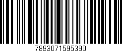 Código de barras (EAN, GTIN, SKU, ISBN): '7893071595390'