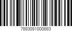 Código de barras (EAN, GTIN, SKU, ISBN): '7893091000683'