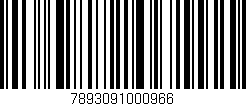 Código de barras (EAN, GTIN, SKU, ISBN): '7893091000966'