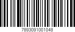 Código de barras (EAN, GTIN, SKU, ISBN): '7893091001048'