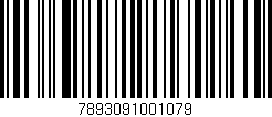 Código de barras (EAN, GTIN, SKU, ISBN): '7893091001079'