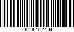 Código de barras (EAN, GTIN, SKU, ISBN): '7893091001284'