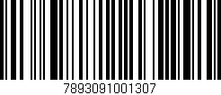 Código de barras (EAN, GTIN, SKU, ISBN): '7893091001307'