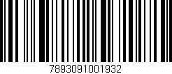 Código de barras (EAN, GTIN, SKU, ISBN): '7893091001932'