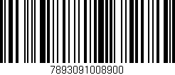 Código de barras (EAN, GTIN, SKU, ISBN): '7893091008900'