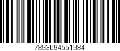 Código de barras (EAN, GTIN, SKU, ISBN): '7893094551984'