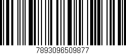 Código de barras (EAN, GTIN, SKU, ISBN): '7893096509877'