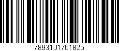 Código de barras (EAN, GTIN, SKU, ISBN): '7893101761825'