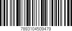Código de barras (EAN, GTIN, SKU, ISBN): '7893104509479'