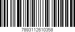 Código de barras (EAN, GTIN, SKU, ISBN): '7893112610358'