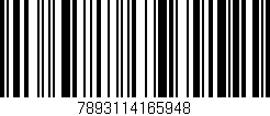 Código de barras (EAN, GTIN, SKU, ISBN): '7893114165948'