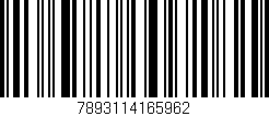 Código de barras (EAN, GTIN, SKU, ISBN): '7893114165962'