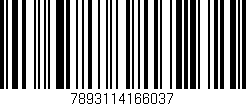 Código de barras (EAN, GTIN, SKU, ISBN): '7893114166037'