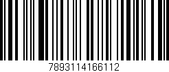 Código de barras (EAN, GTIN, SKU, ISBN): '7893114166112'