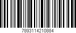 Código de barras (EAN, GTIN, SKU, ISBN): '7893114210884'