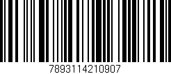 Código de barras (EAN, GTIN, SKU, ISBN): '7893114210907'