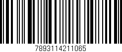 Código de barras (EAN, GTIN, SKU, ISBN): '7893114211065'