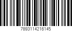Código de barras (EAN, GTIN, SKU, ISBN): '7893114216145'