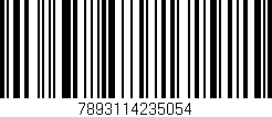 Código de barras (EAN, GTIN, SKU, ISBN): '7893114235054'