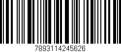 Código de barras (EAN, GTIN, SKU, ISBN): '7893114245626'