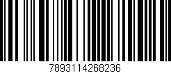 Código de barras (EAN, GTIN, SKU, ISBN): '7893114268236'