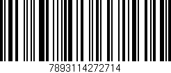 Código de barras (EAN, GTIN, SKU, ISBN): '7893114272714'