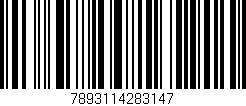 Código de barras (EAN, GTIN, SKU, ISBN): '7893114283147'