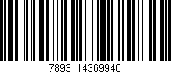 Código de barras (EAN, GTIN, SKU, ISBN): '7893114369940'