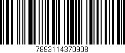Código de barras (EAN, GTIN, SKU, ISBN): '7893114370908'