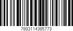 Código de barras (EAN, GTIN, SKU, ISBN): '7893114385773'