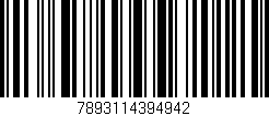 Código de barras (EAN, GTIN, SKU, ISBN): '7893114394942'