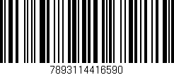 Código de barras (EAN, GTIN, SKU, ISBN): '7893114416590'