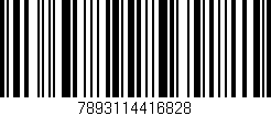 Código de barras (EAN, GTIN, SKU, ISBN): '7893114416828'