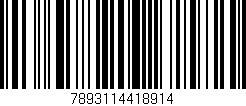 Código de barras (EAN, GTIN, SKU, ISBN): '7893114418914'