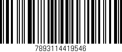 Código de barras (EAN, GTIN, SKU, ISBN): '7893114419546'