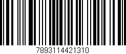 Código de barras (EAN, GTIN, SKU, ISBN): '7893114421310'