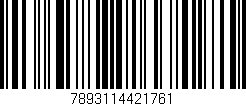 Código de barras (EAN, GTIN, SKU, ISBN): '7893114421761'